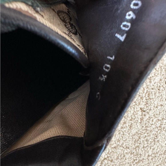 Gucci Vintage Sneakers Chaussures 10.5G - Picture 4 of 5